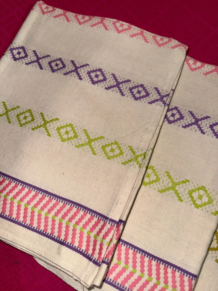 6 torchons anciens mais neufs Basques  75 cm x 50 cm, réf T225 - Photo 4/4