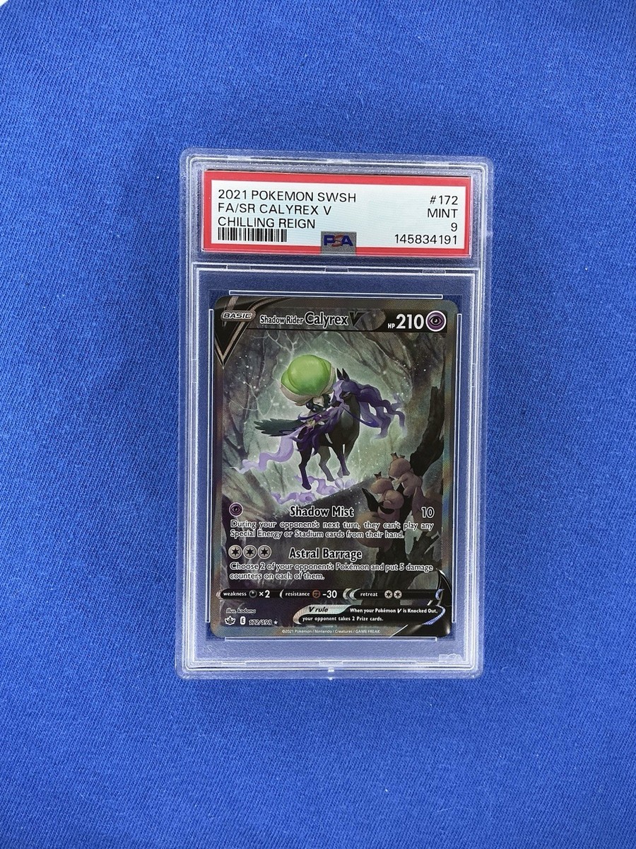Shadow Rider Calyrex V (Alternate Full Art) 172/198 Swsh06: Sword