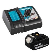 Makita 197624-1Z Kit Energy 1pz BL1850 18V 5,0Ah + Caricabatterie singolo rapido