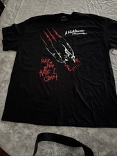 Nightmare On Elm Street T Shirt Mens Size XL Freddy Krueger New Unworn