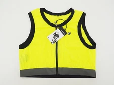 New! ASSOS SEEME Vest P1 Size I (Med) Optic Yellow Unisex High Viz Cycling Vest 