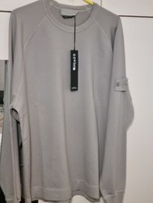 Bnwt Stone Island Ghost Cotton Stretch Fleece Sweatshirt