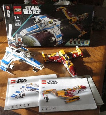 LEGO Star Wars 75364 New Republic E-Wing vs Shin Hatis Starfighter OHNE FIGUREN