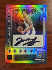 2023-24 Panini Donruss Jalen Slawson Auto SS-SLA Signature Series
