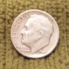 1946-D Rooseve Dime 90% Silver 10 cent BETTER DATE actual coin shown FREE SHIP