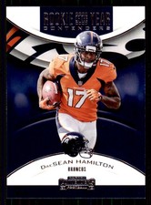 2018 Panini Contenders #RYA-DSH DaeSean Hamilton Rookie of the Year Broncos