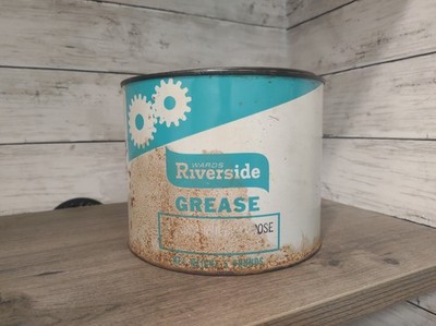 Service Station Display Advertising Montgomery Wards Grease 5 lbs Can Empty