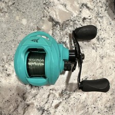 KastKing Teal Black Baitcast Reel 6.3:1 Gear Ratio 12lb/135yd Capacity
