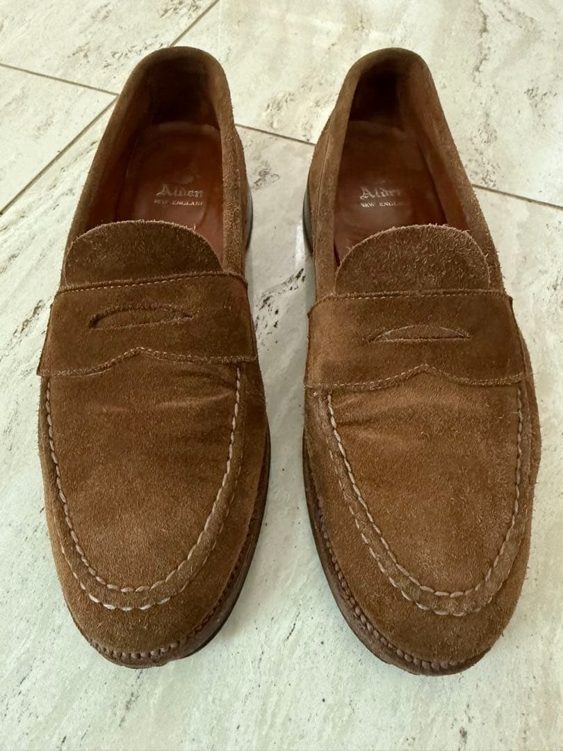 Alden 6243F Snuff Suede LHS / Penny Loafer