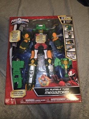 Bandai Power Rangers Ninja Steel DX Rumble Tusk Megazord with