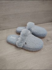 Koolaburra By Ugg Light Blue Fuzzy Peachee Slippers Size 10