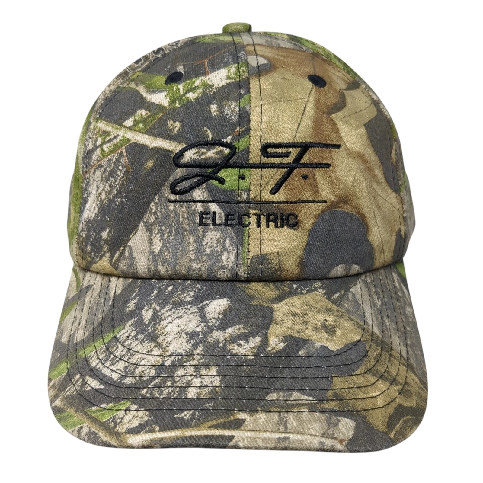 Electric Mossy Oak Snapback Cap Multicolor One Size Adjustable Camo K-Products