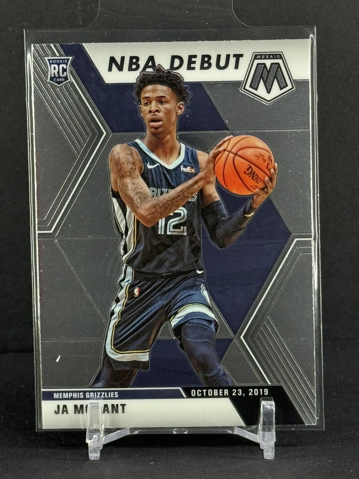 Ja Morant Rookie 2019-20 Mosaic Basketball  #274 RC Memphis Grizzlies