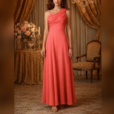 Unbranded Vintage 1970s Corral Maxi Bridesmaid Prom Party Dress size 9/10