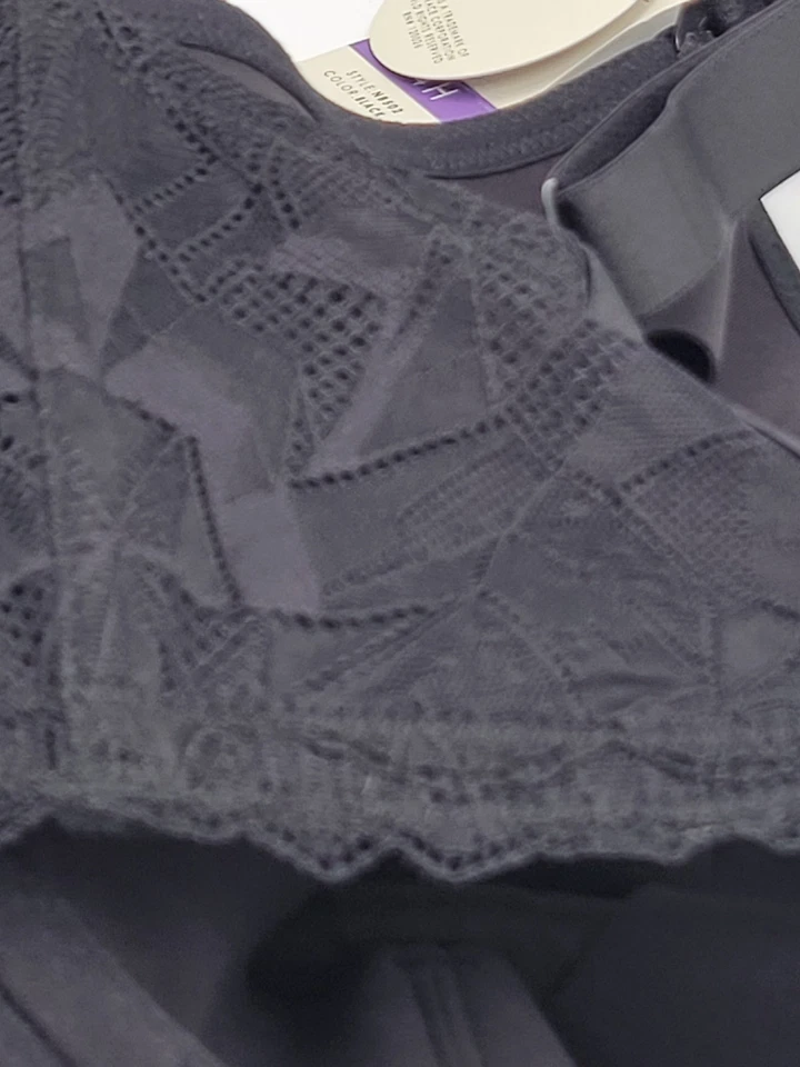 Nuevo con etiquetas Sujetador de lactancia Parfait UK 34H EE. UU. 36K Parfait Leila Nb502 negro RN#120026 Foto 4 de 4