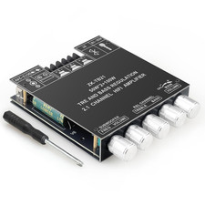 ZK-TB21 50WX2 100W Power Amplifier Board, TPA3116D2 Chip with Bluetooth and A...