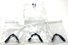 BRAND NEW OAKLEY AUTHENTIC EYEGLASSES 1 HARD PLASTIC NOSE PIECE 3 PACK