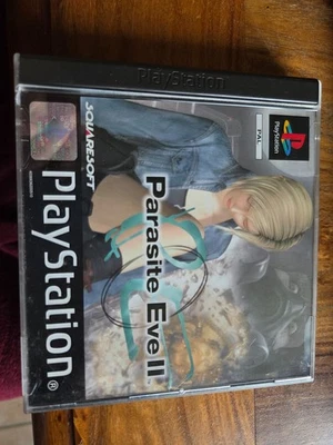 Autocollant Carte Mémoire PS1 Vintage - Parasite Eve II (1999) - Aya Brea - Japon