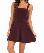 American Eagle Burgundy Corduroy Mini Dress Women’s XS