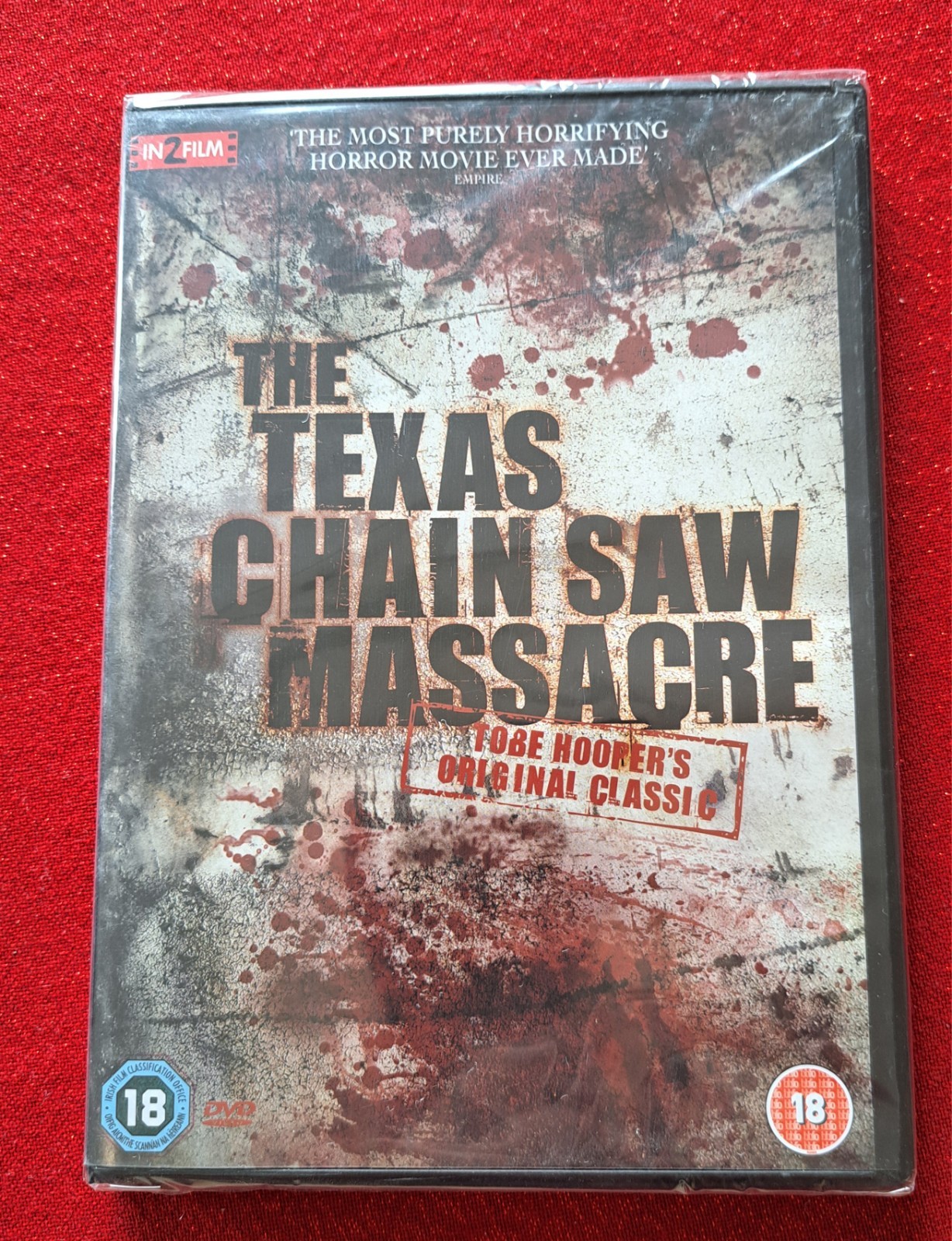 The Texas Chainsaw Massacre. Uncut. New & Sealed. DVD. Vintage Horror. Free P&P.