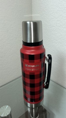 Stanley Pendleton Red Buffalo 1.5 Q Vacuum Thermos 