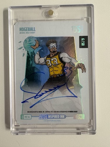 HOGEBALL MERRILL HODGE 2025 BO JACKSON BATTLE ARENA UPDATE ICE AUTO 6/50 BFA-142