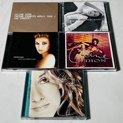 Celine Dion - CD Lot of 5 - Let's Talk About Love - All The Way A Decade of Song