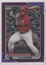 2024 Bowman Chrome Prospects Purple Refractor 12/250 Cam Collier #BCP-13 1i7n
