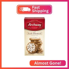 Archway Cookies, Soft Iced Oatmeal Cookies, 9.25 Oz