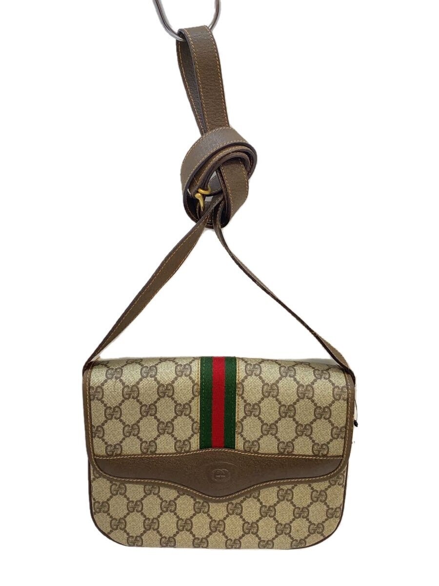 GUCCI Black Leather Shoulder Bag 0011136862 with Gold Hardware