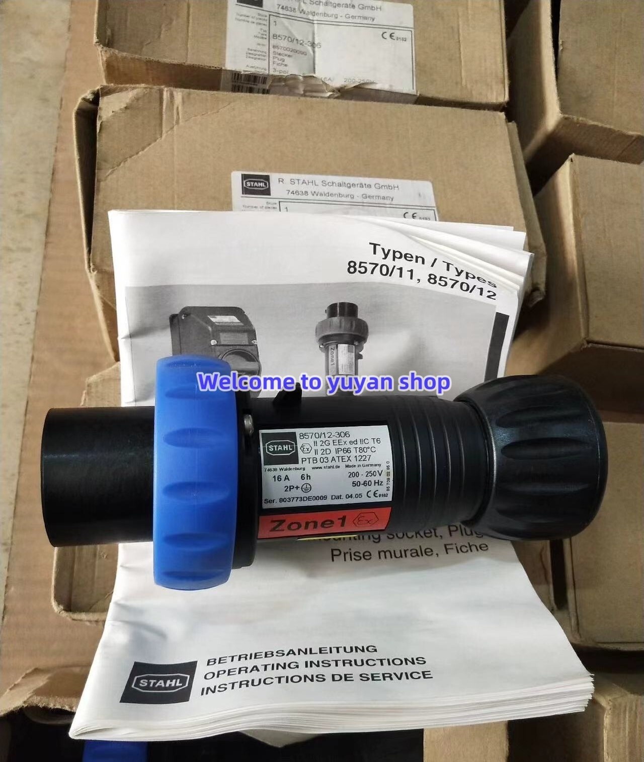 1pc NEW 8570/12-306 Connector By DHL or FedEx *yt