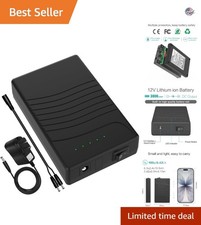 Versatile 12V Power Bank 3000mAh with Multi-LED Indicators for All Devices