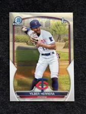 2023 Bowman #BCP-86 Yilber Herrera Chrome Prospects Minnesota Twins
