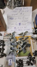 230 Assorted Wingnuts  1/4 5/16 No. 10-24 N.C. And 1/2 Airplan Parts