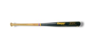 Bill Haselman Game Used Signed Cooper Pro 100 Black Bat
