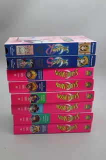 Vintage Sailor Moon VHS Lot of 8 90s Anime DiC English Pioneer Uncut Movie
