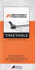 Indian Airlines timetable 2004/11/30