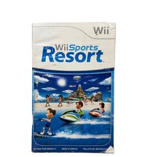 Wii Sports Resort Game Manual Only Nintendo Wii NO GAME