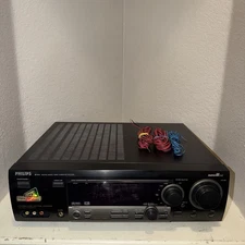 Philips FR-975 Digital Audio Video Virtual Surround Receiver | tested working