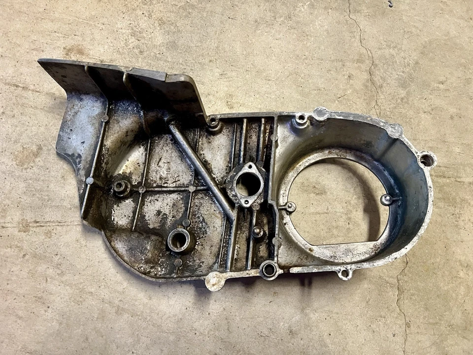 CUBIERTA CÁRTER IZQUIERDO MOTOR YAMAHA XS650 TX650 XS1 XS2 1970 - 1982 1983 Foto 4 de 4