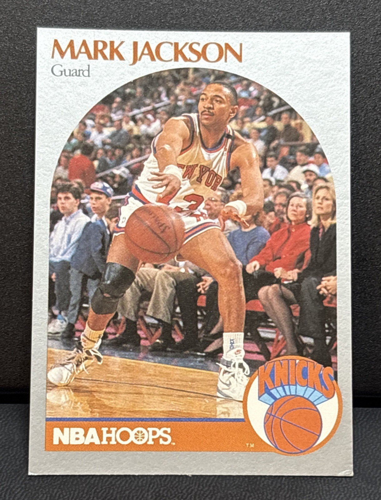 1990-91 NBA HOOPS #205 Mark Jackson New York Knicks Menendez Brothers