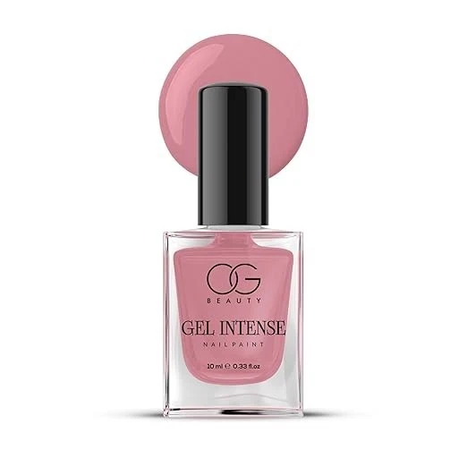 OG BEAUTY Gel Intense Nail Paint Lilac Love (10 ml) | Soft Lilac Shade with Glos
Opens in a new wind