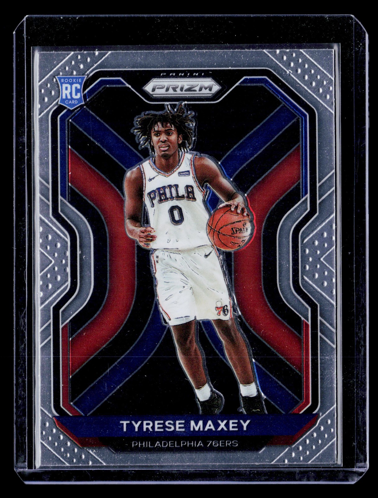 2020-21 Panini Prizm #256 Tyrese Maxey RC