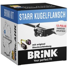 Für VW T7 Transporter ab 25 Brink Anhängerkupplung starr + 13pol spezifisch