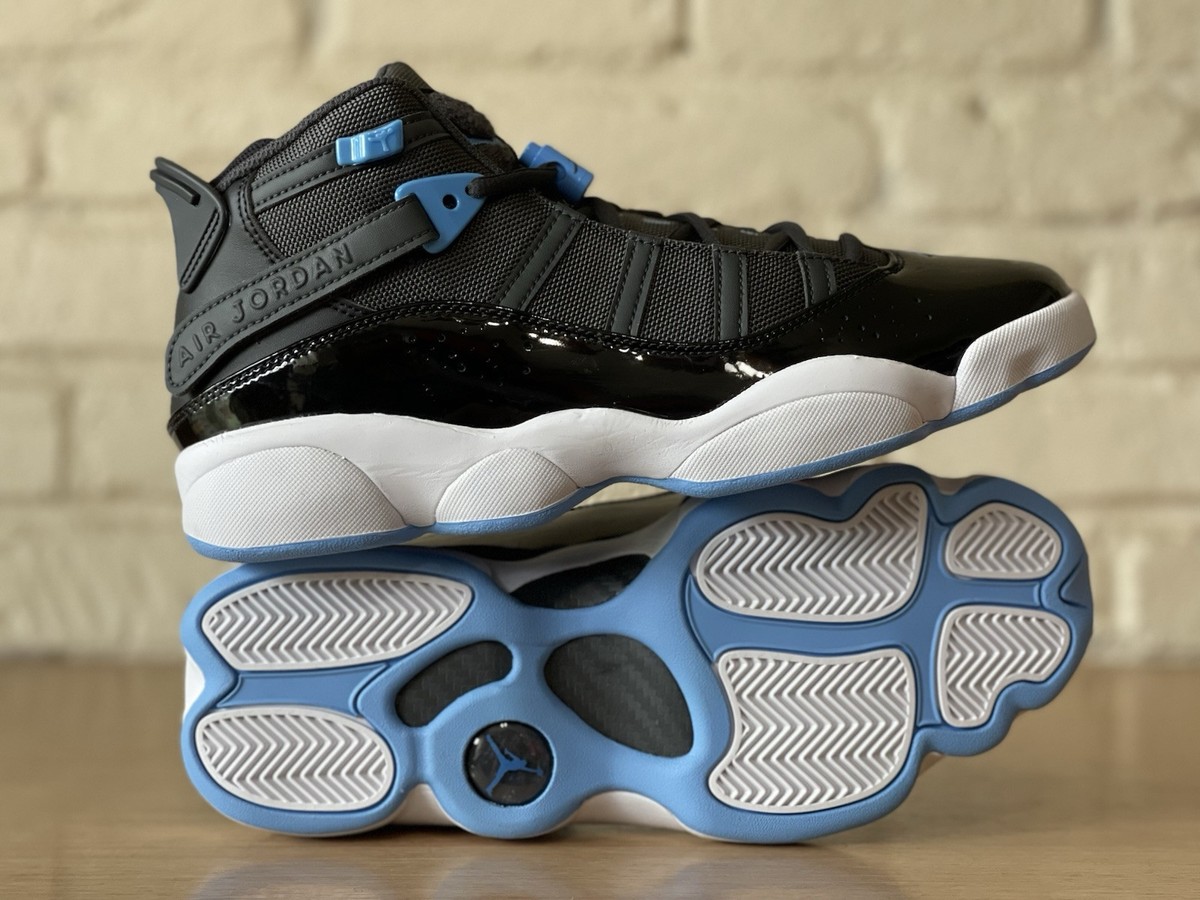 jordan 6 rings blue black