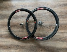 Zipp 303 Velocità Armi Poste a Mano Carbonio Tubolare Bici Ruote Campagnolo 10 Velocità