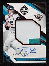 2021 Panini Limited Spotlight Ruby 15/35 Trevor Lawrence #143 Patch Auto lz7