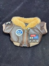 US Seller 20cm doll clothes Retro Maverick Aviator Bomber Jacket