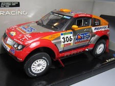 MITUBISHI Pajero PARIS TRIPOLI DAKAR 1 18 Solido Pajero Evolution Paris Dakar Da