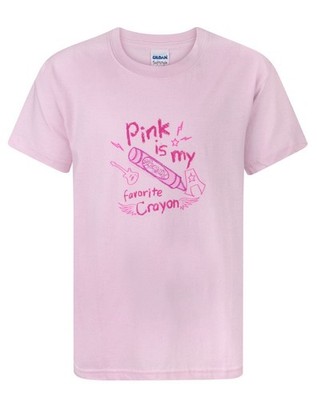 Aerosmith Rosa kurzärmeliges T-Shirt Mädchen